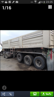 หางเซมิดั้ม 3 เพลา ลงเล่มแล้ว ยกล้อ ฝากขาย 089-717-6464 ต่อรองได้ครับ