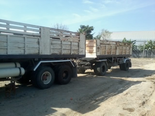 ขายสิบล้อดั้มแม่ลูก ISUZU FXZ 240 TURBOติดก๊าซNGV8ถัง