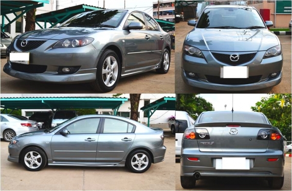 รถหมอแมะเมืองนนท์ MAZDA3 รุ่นTOP ไม่เคยชน ปี07
