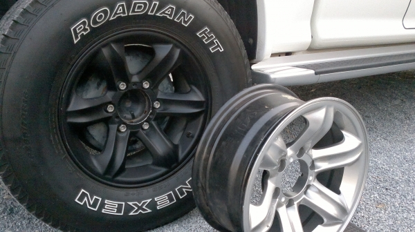 ล้อเล็บเหยี่ยวแท้ๆ สภาพสวยพร้อมหล่อ เหมาะกะวีโก้และคอออฟโรด