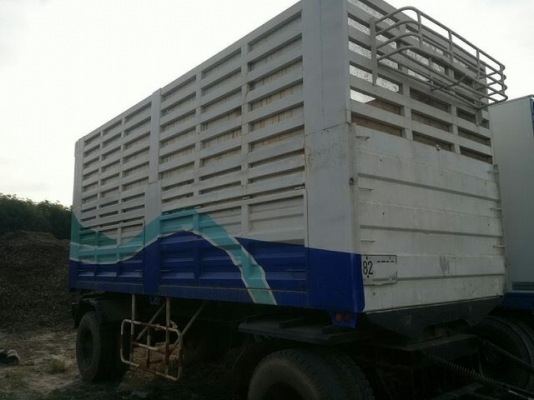 ขายหางพ่วง2เพลา ดั๊ม คอกเกษตรกระบะเหล็ก ราคา480,000บาท เจ้าของขายเอง