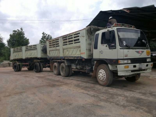 รถฮีโน่ 10 ล้อดั๊ม FM3M  320 แรงม้า  ปี 38 เปลื่ยนเครื่อง P11   ( ขายแม่ลูก )   สนใจติดต่อ 081 - 6079515