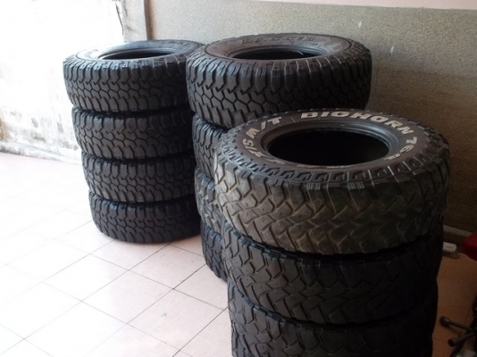 ขายยางมัด 255/85 ขอบ 16 ปี 09