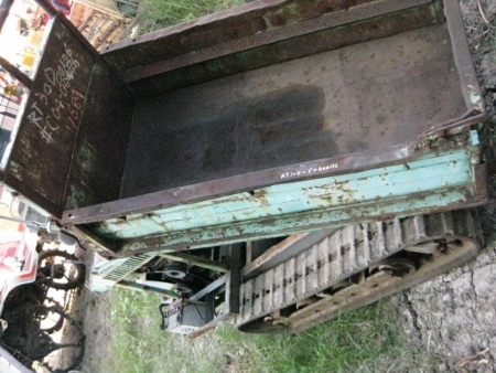 ขาย-รถบรรทุกตีนตะขาบ HANIX เครื่องยนต์ดีเซล 1 สูบ ยกดั๊มแบบไฮโดรลิก สตาร์ทได้ 2 ระบบมือสองญี่ปุ่น