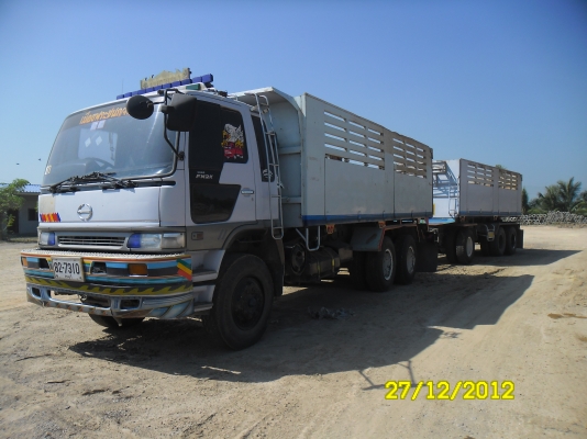 ขาย10ล้อพ่วง3คานรถสวยมากพร้อมใช้เลยคับราคาคุยกันใด้