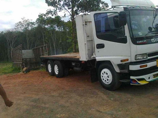 10ล้อช่วงยาวพื้นเรียบISUZU DECA195ปี-38 ยาว6.20ม