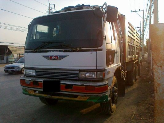 ขายสิบล้อดั๊มพ์ HINO 3M เครื่องเดิม เกียร์เดิม ดั๊มพ์เหล็ก ทะเบียนพร้อม