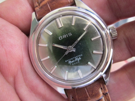 +++++ ORIS ขาสิงห์หน้าเขียวทูโทน +++++