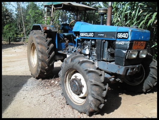 รถไถฟอร์ด 6640  2เพลาโฟวิล สภาพสวยมาก