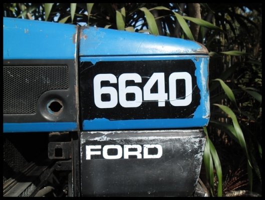 รถไถฟอร์ด 6640  2เพลาโฟวิล สภาพสวยมาก