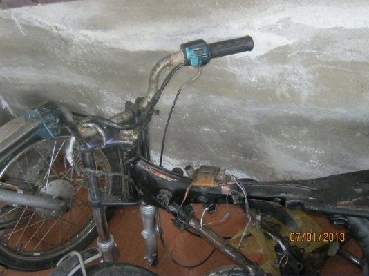 ระเบิด JX 110 ทั้งคัน เล่มทะเบียน+ชุดโอนพร้อม