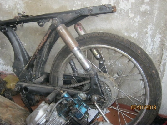 ระเบิด JX 110 ทั้งคัน เล่มทะเบียน+ชุดโอนพร้อม