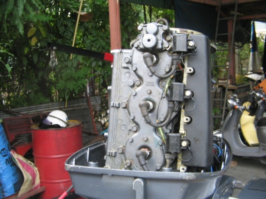 ขาย เครื่องเรือ Yamaha 85 แรง นำเข้าญี่ปุ่น ราคา 90,000