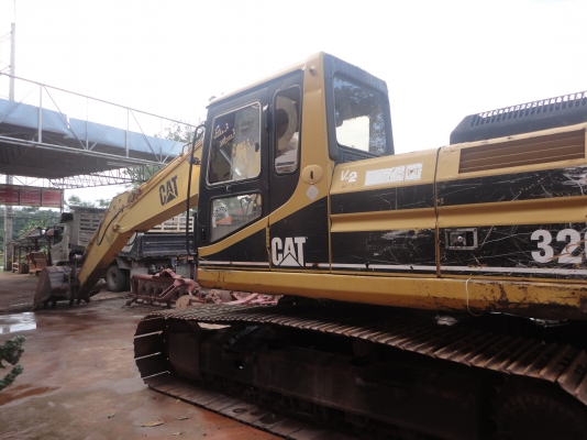 ขายรถแบ็กโฮ CAT 320 V-2 สวย เดิม ไฟฟ้าครบ สนจัยโทร 085-7985051