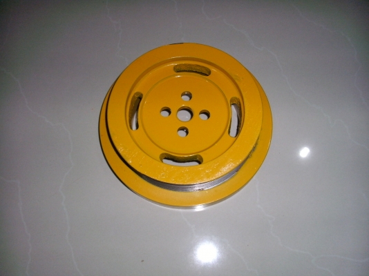 CRANKSHAFT PULLEY PC200-6 6D102 komatsu