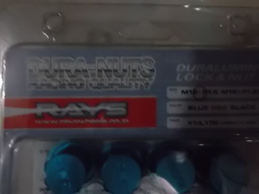 ขายน๊อตRAYSสภาพกริ๊บๆๆซื้อมายังไม่ได้ไช้เลย สนจัยติดต่อ..คุณนัทโดยตรงTEL.089-481030