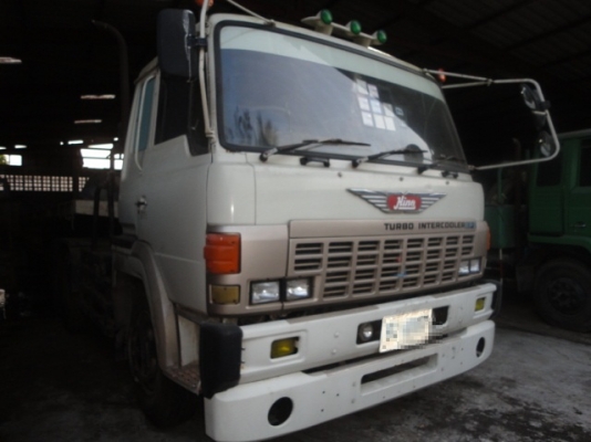 HINO  รถสิบล้อหัวลากพร้อมหางพื้นเรียบ  เล่มพร้อมโอนค่ะ