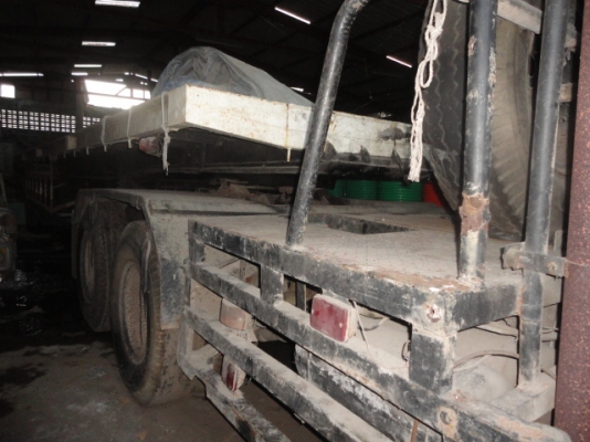 HINO  รถสิบล้อหัวลากพร้อมหางพื้นเรียบ  เล่มพร้อมโอนค่ะ