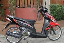 ขาย HONDA click สภาพสวยๆ เครื่องเดิมๆ ไม่เคยแต่ง ทะเบียนพร้อมโอน ขาย 13500