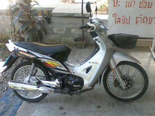 ขาย wave 125 R  ปี 49 สี  เทา - ดำ