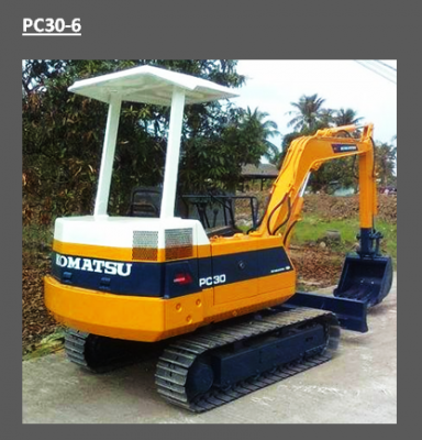 คู่มือการซ่อม (Shop Manual) รถขุด KOMATSU PC20-6,PC30-6,PC40-6 (อธิบายภาษาอังกฤษ)