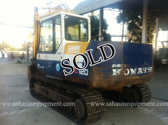 รถขุด PC120-5 บจก.สหสินอีควิปเม้นท์ โทร.081-5851880, 02-5168100-1 www.sahasinequipment.com รถขุด PC120-5 บจก.สหสินอีควิปเม้นท์ โทร.081-5851880, 02-5168100-1 www.sahasinequipment.com