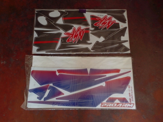 ขาย สติ๊กเกอร์ nsr proarm สีแดง