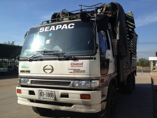 ขายสิบล้อ HINO สิงห์ไฮเทค เครื่อง HO6C TC 195 แรงม้ากระบะไม้สภาพดีพร้อมใช้พร้อมเล่มราคาถูกๆ