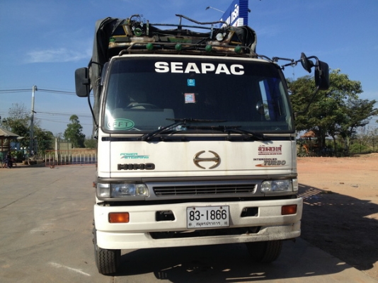 ขายสิบล้อ HINO สิงห์ไฮเทค เครื่อง HO6C TC 195 แรงม้ากระบะไม้สภาพดีพร้อมใช้พร้อมเล่มราคาถูกๆ
