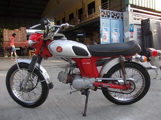 honda CL50cc ประกอบใหม่ รถมือ1เมืองไทย ของแท้อยู่ครบ