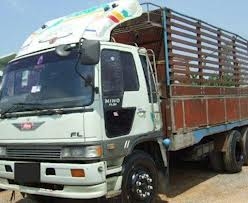 HINO FL3H 195 แรงม้า  กระบะไม้ รถล่องเพลาเดียว