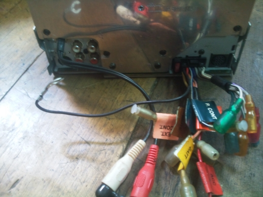 ขายวิทยุรถยนต์2ดินของpioneer