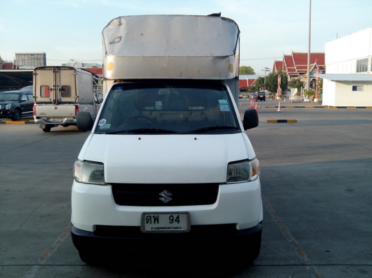 ขาย กระบะ SUZUKI CARRY ปี 2010 ติดแก๊ส LPG ราคาประหยัด มีหลังคาทึม และ Max Liner แถมให้ ราคาต่อลองได้อีก