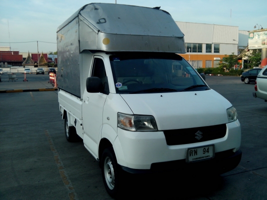 ขาย กระบะ SUZUKI CARRY ปี 2010 ติดแก๊ส LPG ราคาประหยัด มีหลังคาทึม และ Max Liner แถมให้ ราคาต่อลองได้อีก