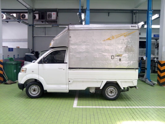 ขาย กระบะ SUZUKI CARRY ปี 2010 ติดแก๊ส LPG ราคาประหยัด มีหลังคาทึม และ Max Liner แถมให้ ราคาต่อลองได้อีก