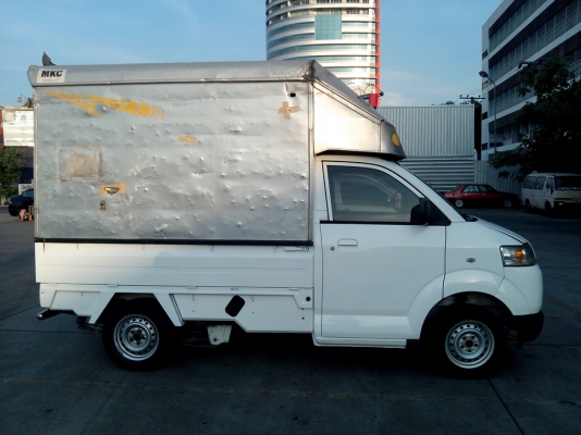 ขาย กระบะ SUZUKI CARRY ปี 2010 ติดแก๊ส LPG ราคาประหยัด มีหลังคาทึม และ Max Liner แถมให้ ราคาต่อลองได้อีก
