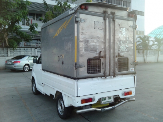 ขาย กระบะ SUZUKI CARRY ปี 2010 ติดแก๊ส LPG ราคาประหยัด มีหลังคาทึม และ Max Liner แถมให้ ราคาต่อลองได้อีก