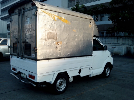 ขาย กระบะ SUZUKI CARRY ปี 2010 ติดแก๊ส LPG ราคาประหยัด มีหลังคาทึม และ Max Liner แถมให้ ราคาต่อลองได้อีก