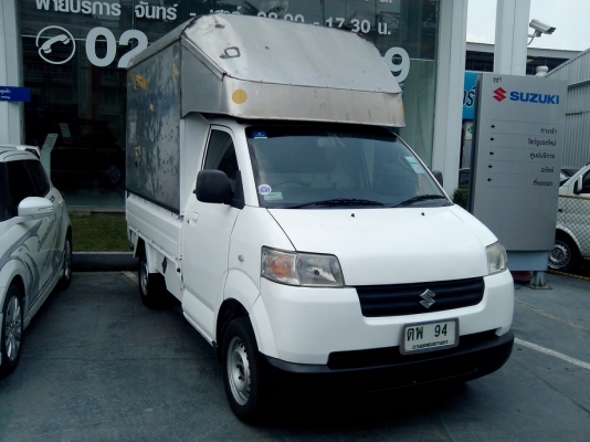 ขาย กระบะ SUZUKI CARRY ปี 2010 ติดแก๊ส LPG ราคาประหยัด มีหลังคาทึม และ Max Liner แถมให้ ราคาต่อลองได้อีก