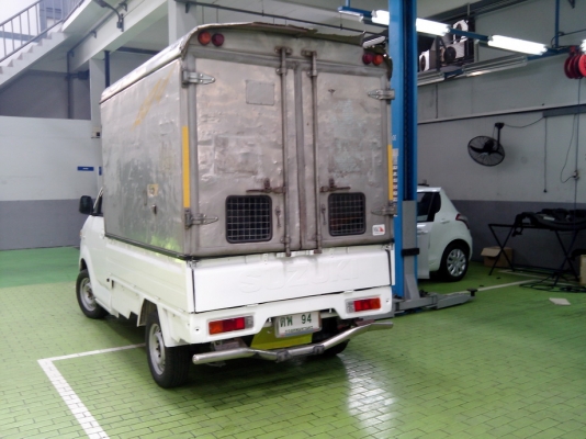 ขาย กระบะ SUZUKI CARRY ปี 2010 ติดแก๊ส LPG ราคาประหยัด มีหลังคาทึม และ Max Liner แถมให้ ราคาต่อลองได้อีก