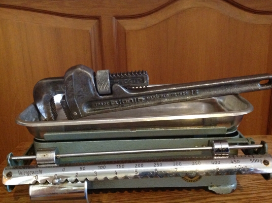 ขายตราชั่งงานเก่ายุโรป Tariergewicht Germany, 10 Kg.