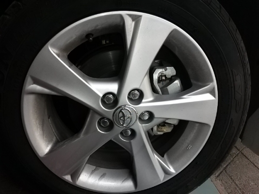 ขายด่วน ล้อแม็ก altis ตัวท็อป 205/55/R16 ปี 13