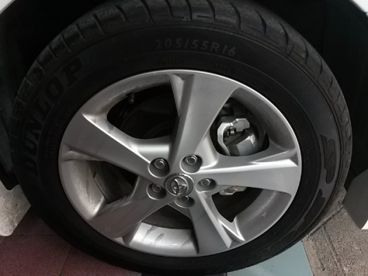 ขายด่วน ล้อแม็ก altis ตัวท็อป 205/55/R16 ปี 13