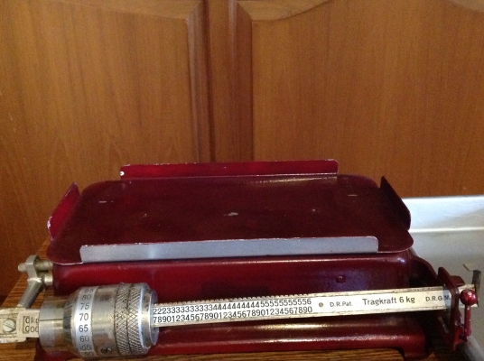 ขายตราชั่งงานเก่ายุโรป Tragkraft Germany, 6 Kg.