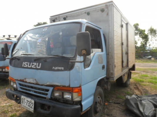 ด่วนๆๆๆISUZU NPR 120 แรง รถห้างแท้ ยาว 4.3 เมตร เครื่องดีคัสซีดีไม่มีผุ พร้อมโอน