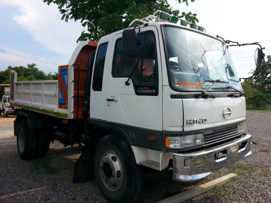 ขายดั้มHINO 165แรง ภายใน สวย แอร์ เย็น ยาง 900 ขอบ20 เครื่องดี แคชซีสวย เอกสารพร้อมโอน