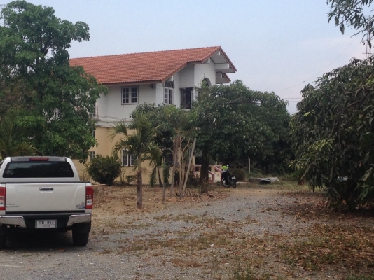 ขายบ้านพร้อมที่ดิน 2 ไร่ บ้าน 2 หลัง แบบน่าอยู่อาศัย ราคาถูก (ขายแล้ว)