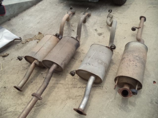 ท่อพัก ท่อไอเสีย วีโก้  ดีแม็กซ์