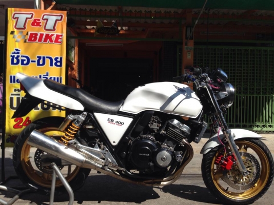 ต้ำพระราม2 มาใหม่ HONDA CB400 ปี94 อินวอย์  เครื่องดีสมบูรณ์ ระบบไฟครบเก็บงานทั้งคัน100\%