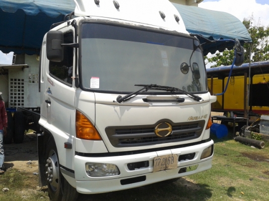 ขายรถบรรทุก6ล้อติดเครน 5ตัน4ปอก3ชัก  HINO MEGA ปี49 เครน TADANO Z504 รถวิ่งน้อยมาก ไม่ถึง4หมื่นกิโลเมตร